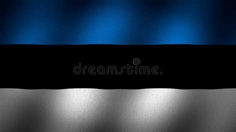 Estonia Flag Colors. 2D Animated Transition in Horizontally on Both ...