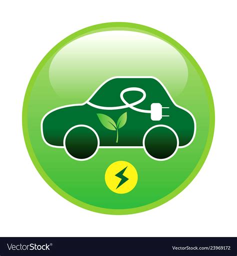 Electric car or electric vehicle with green energy