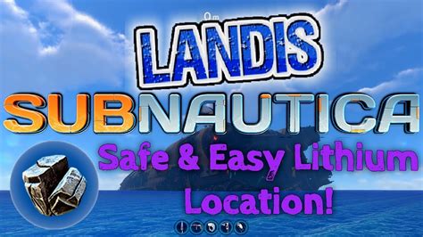 Lithium Location - Subnautica Guide - YouTube