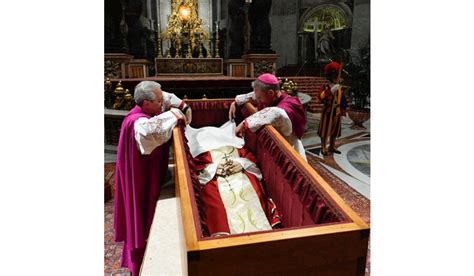 Pope Francis leads the funeral of Benedict XVI, remains buried in ...