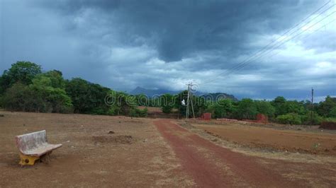 Monsoon in Konkan-5 stock photo. Image of dark, nature - 150200846