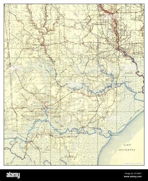 Springfield, Louisiana, map 1934, 1:62500, United States of America by ...