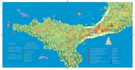 Costa Rica Resort Map | Four Seasons Costa Rica Peninsula Papagayo