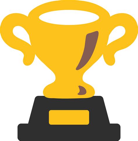 Download Trophy Emoji Png - Trophy Emoji - ClipartKey