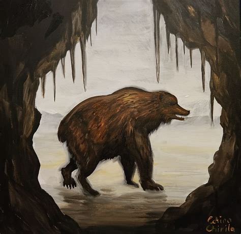 Pin by Corina Chirila on Paintings in 2020 | Cave bear, Ursus, Fine art america