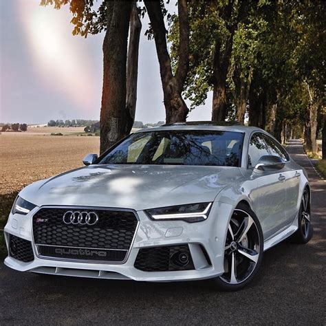 “White RS7. What is your favorite Audi? • Follow @gumballteam57 • • Follow on SnapChat ...