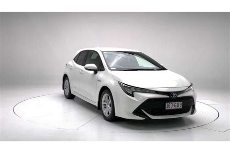 SOLD 2020 Toyota Corolla Ascent Sport E-CVT Hybrid in White | Used ...