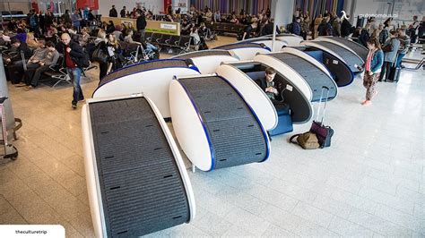 Airport Sleeping Pods for Maximizing Comfort on the Go