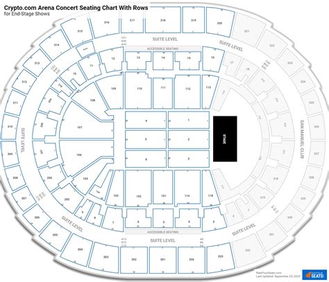 Staples Center Seating Charts for Concerts - RateYourSeats.com