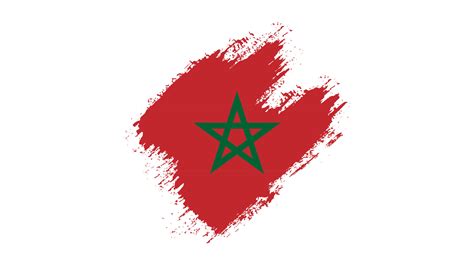 Free brush vector frame Morocco flag 16543795 Vector Art at Vecteezy