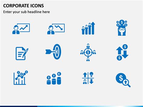 Corporate Icons for PowerPoint and Google Slides - PPT Slides