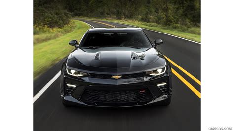 2016 Chevrolet Camaro SS (Black) - Front | HD Wallpaper #51 | 2560x1440