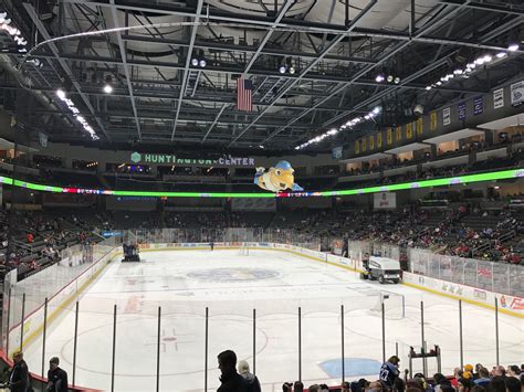 Huntington Center, Toledo Ohio during a Walleye hockey match. | Toledo ohio, Arenas, Hockey