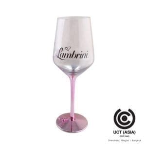 Lambrini Branded Promotion Pink Wine Glass | UCT (Asia)