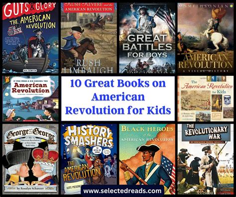 10 Great Books On American Revolution For Kids - Selected Reads