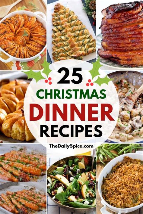 25 christmas dinner recipes that are delicious and easy to make with ...