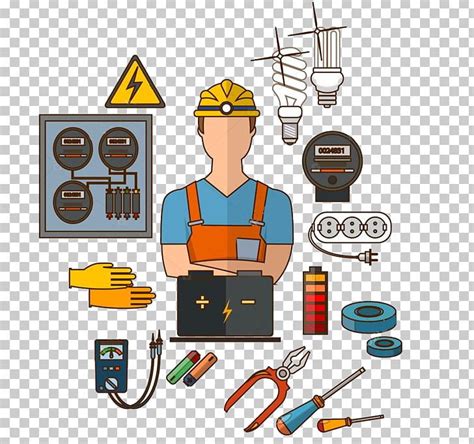 Electrician Electricity Electrical Engineering PNG, Clipart, Ac Power ...