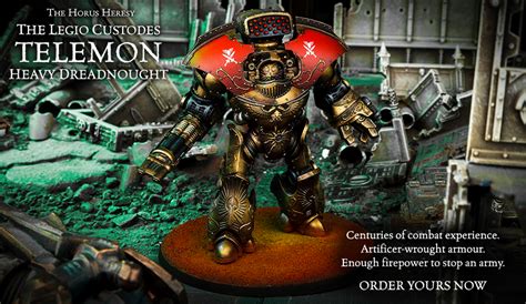 New Forgeworld Telemon Dreadnought + Rules - Wargaming Hub