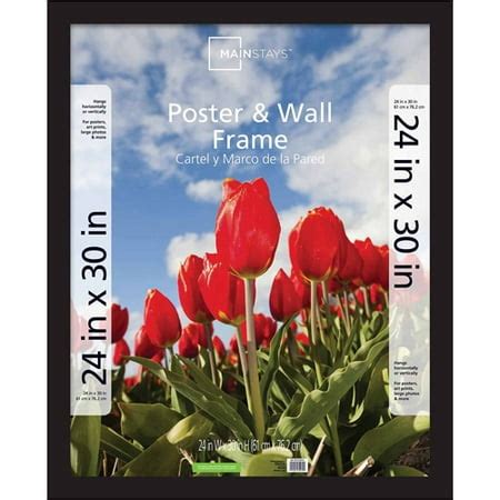 Mainstays 24x30 Wide Gallery Poster Frame, Black - Walmart.com