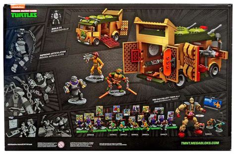 Mega Bloks Teenage Mutant Ninja Turtles Collector Classic Party Wagon ...