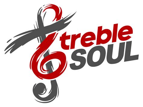 Treble soul´s got a really cool looking note. Musical logo design ...