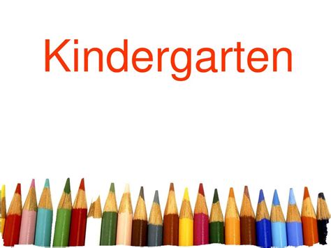 PPT - Kindergarten PowerPoint Presentation, free download - ID:6669582