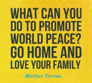 Peace Mother Teresa Quotes. QuotesGram