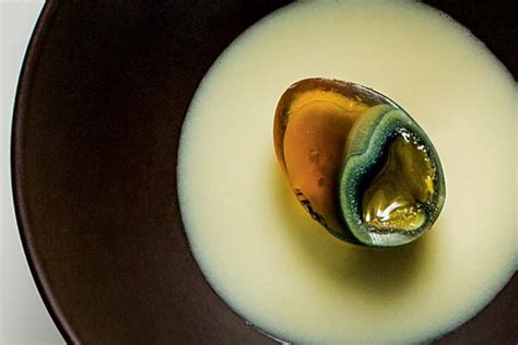 Thousand-Year-Old Quail Egg, Potage, Ginger