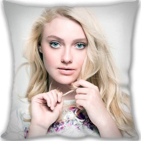 Amazon.com: Hot Customize Dakota Fanning sofa Cushion for Leaning on of Cartoon Pillow,Pillow ...
