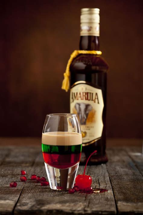 Amarula Cherry Pop with bottle (LR) | South african recipes, African food, Cocktails