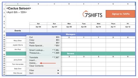 Excel Schedule Templates