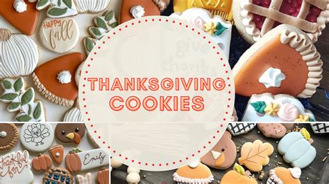 33 Thanksgiving Cookies To Make This Holiday