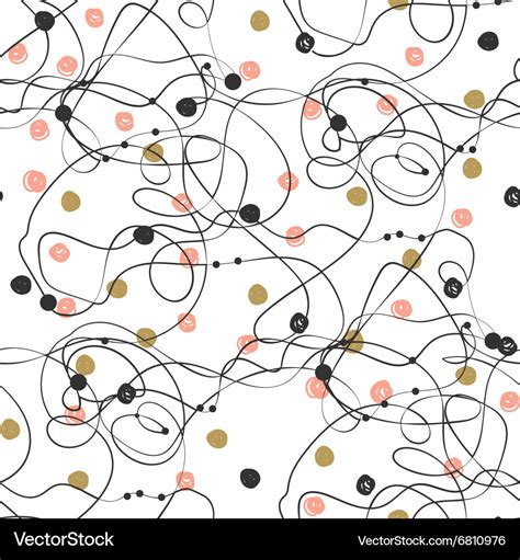 Polka dot cute background design for paper Vector Image