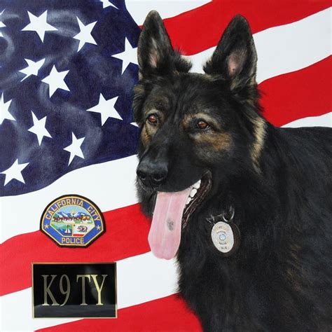 Completed K9 Heroes - THE K9 HERO PORTRAIT PROJECT a 501(c)3 Non Profit Organization