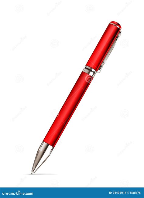 Red Pen Stock Images - Image: 24495014