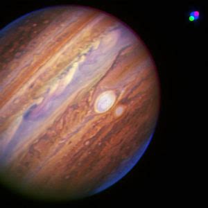 Keck telescope captures Jupiter’s Red Spot Jr. as it zips past planet’s Great Red Spot – W. M ...