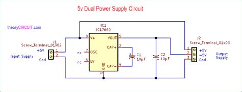 5v Dual Power Supply Circuit