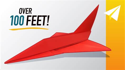 Paper Jet Flies OVER 100 FEET! How to Make F-102 Delta — Epic Dart Paper Airplane by Michael ...