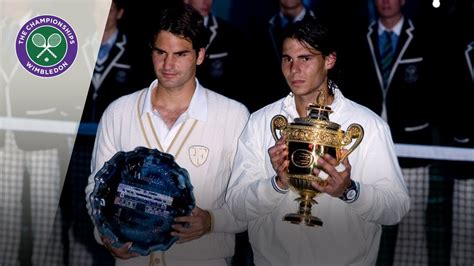 Roger Federer vs Rafael Nadal | Wimbledon 2008 | The trophy ceremony - YouTube