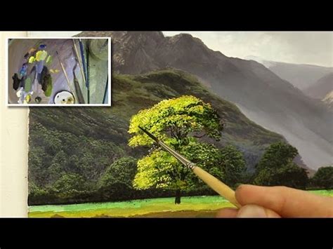 #43 How To Paint A Tree In Oil | Oil Painting Tutorial - YouTube