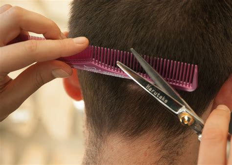 Free Images : hand, finger, close up, haircut, hairdresser, scissors, comb, hair cut ...