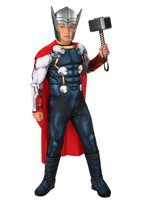 Fantasia infantil clássico Deluxe Thor - Deluxe Classic Thor Child Costume