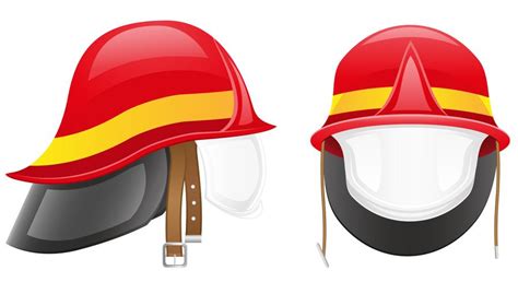 Feuerwehrmann-Helm-Vektor-Illustration - Download Kostenlos Vector, Clipart Graphics ...