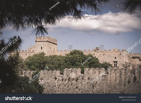 Rhodes Medieval Castle Greece Stock Photo 2098265623 | Shutterstock