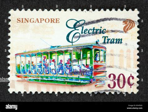 Singapore postage stamp hi-res stock photography and images - Alamy