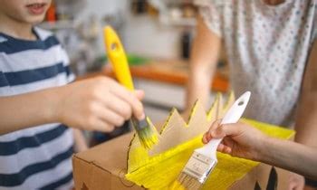 How to Paint Cardboard [With Acrylic or Spray Paint]