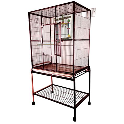 A&E Burgundy Large Flight Cage, 32"X21" | Petco