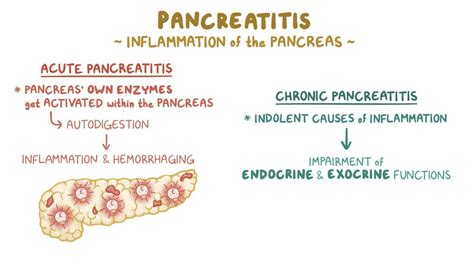 Pancreatitis Causes