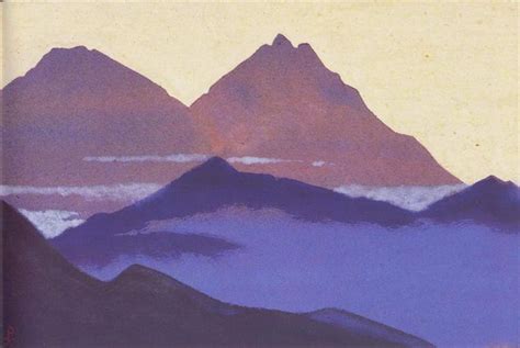 Himalayas - Nicholas Roerich - WikiArt.org