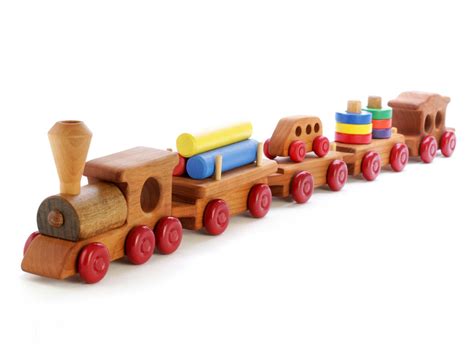 Wooden Train Set